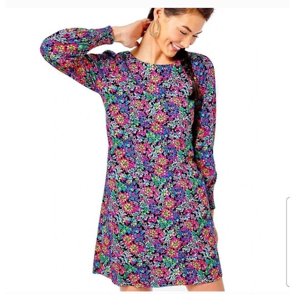Lilly Pulitzer Diann Long Sleeve Mini Dress Size XS